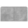 Mueble para TV de pared gris hormigón 80x30x41 cm de , Muebles TV - Ref: Foro24-836958, Precio: 49,71 €, Descuento: %