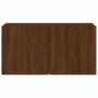 Brown oak wall TV cabinet 80x30x41 cm by , TV Furniture - Ref: Foro24-836964, Price: 52,66 €, Discount: %