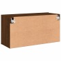 Brown oak wall TV cabinet 80x30x41 cm by , TV Furniture - Ref: Foro24-836964, Price: 52,66 €, Discount: %