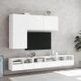 Mueble para TV de pared blanco 100x30x41 cm de , Muebles TV - Ref: Foro24-836966, Precio: 74,50 €, Descuento: %