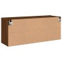 Mueble para TV de pared roble marrón 100x30x41 cm de , Muebles TV - Ref: Foro24-836972, Precio: 62,07 €, Descuento: %