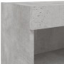 TV cabinets with LED lights 2 pcs concrete gray 60x30x30 cm by , TV Furniture - Ref: Foro24-837134, Price: 58,99 €, Discount: %