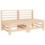 Juego de muebles de jardín 6 piezas madera maciza de pino de , Conjuntos de jardín - Ref: Foro24-3186473, Precio: 333,54 €, D...