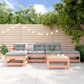 6-piece solid fir wood garden furniture set by , Garden sets - Ref: Foro24-3186541, Price: 301,54 €, Discount: %