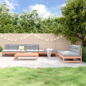 6-piece solid fir wood garden furniture set by , Garden sets - Ref: Foro24-3186618, Price: 541,67 €, Discount: %