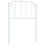 Cabecero de metal blanco 80 cm de , Cabeceros y pies de cama - Ref: Foro24-373963, Precio: 20,88 €, Descuento: %