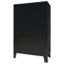 Armario metálico de estilo industrial 67x35x107 cm negro de vidaXL, Armarios roperos - Ref: Foro24-245960, Precio: 228,10 €, ...