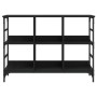 Aparador de madera de ingeniería negro 102x32x73,5 cm de , Aparadores - Ref: Foro24-837722, Precio: 61,92 €, Descuento: %