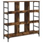 Aparador de madera de ingeniería marrón ahumado 102x32x103,5 cm de , Aparadores - Ref: Foro24-837729, Precio: 72,56 €, Descue...