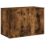 Wall-mounted TV stand in smoked oak, 60x30x41 cm by , TV Furniture - Ref: Foro24-836946, Price: 41,04 €, Discount: %