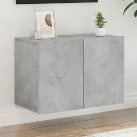 Wall-mounted TV stand in concrete gray, 60x30x41 cm by , TV Furniture - Ref: Foro24-836944, Price: 41,99 €, Discount: %