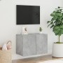 Wall-mounted TV stand in concrete gray, 60x30x41 cm by , TV Furniture - Ref: Foro24-836944, Price: 41,04 €, Discount: %