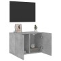 Mueble para TV de pared gris hormigón 60x30x41 cm de , Muebles TV - Ref: Foro24-836944, Precio: 41,04 €, Descuento: %