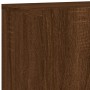 Wall-mounted TV units, 2 units, brown oak, 80x30x41 cm by , TV Furniture - Ref: Foro24-836965, Price: 91,65 €, Discount: %