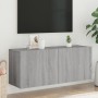 Mueble para TV de pared gris Sonoma 100x30x41 cm de , Muebles TV - Ref: Foro24-836971, Precio: 62,16 €, Descuento: %