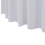 Elastic table covers 2 pcs with skirt 180x74 cm white by vidaXL, Covers - Ref: Foro24-133583, Price: 45,83 €, Discount: %