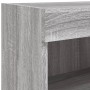 TV stand with LED lights in Sonoma gray, 60x30x30 cm. by , TV Furniture - Ref: Foro24-837137, Price: 38,74 €, Discount: %