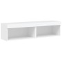 Muebles para TV con luces LED 2 uds blanco 60x30x30 cm de , Muebles TV - Ref: Foro24-837128, Precio: 60,51 €, Descuento: %