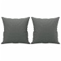 2-seater sofa with dark gray fabric cushions, 140 cm by , Sofas - Ref: Foro24-3200910, Price: 238,20 €, Discount: %