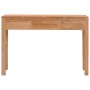 Mesa consola de madera maciza de teca 110x35x75 cm de , Mesas auxiliares - Ref: Foro24-287229, Precio: 195,03 €, Descuento: %