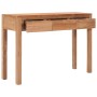 Mesa consola de madera maciza de teca 110x35x75 cm de , Mesas auxiliares - Ref: Foro24-287229, Precio: 195,03 €, Descuento: %