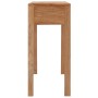 Mesa consola de madera maciza de teca 110x35x75 cm de , Mesas auxiliares - Ref: Foro24-287229, Precio: 195,03 €, Descuento: %