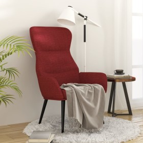 Sillón de relax de tela rojo tinto de , Sillones - Ref: Foro24-341079, Precio: 102,99 €, Descuento: %