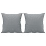 Sofá de 3 plazas con cojines tela gris claro 180 cm de , Sofás - Ref: Foro24-3200917, Precio: 322,34 €, Descuento: %