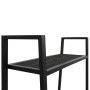 4-tier black metal ladder shelf by vidaXL, Bookcases and shelves - Ref: Foro24-245972, Price: 81,65 €, Discount: %