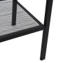 4-tier black metal ladder shelf by vidaXL, Bookcases and shelves - Ref: Foro24-245972, Price: 81,65 €, Discount: %