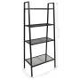 4-tier black metal ladder shelf by vidaXL, Bookcases and shelves - Ref: Foro24-245972, Price: 81,65 €, Discount: %