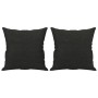 3-seater sofa with black fabric cushions 180 cm by , Sofas - Ref: Foro24-3200921, Price: 295,99 €, Discount: %