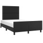 Estructura de cama con cabecero cuero sintético negro 120x200cm de , Camas y somieres - Ref: Foro24-3125500, Precio: 184,86 €...