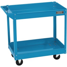 Draper Tools Blue 2-Tier Tool Cart by , Tool cabinets - Ref: Foro24-429536, Price: 125,65 €, Discount: %