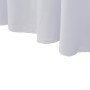 Elastic table covers 2 pcs with skirt 120x60.5x74 cm white by vidaXL, Covers - Ref: Foro24-133584, Price: 34,38 €, Discount: %