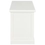 White wooden TV cabinet 90x30x40 cm by vidaXL, TV Furniture - Ref: Foro24-249878, Price: 171,46 €, Discount: %