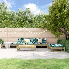 Garden sofa set 5 pieces impregnated pine wood by , Garden sets - Ref: Foro24-3186640, Price: 487,99 €, Discount: %