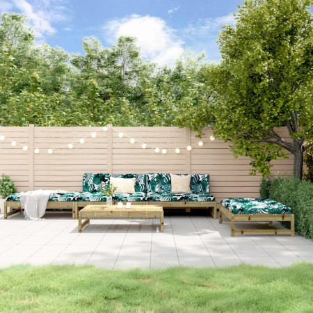 Garden sofa set 5 pieces impregnated pine wood by , Garden sets - Ref: Foro24-3186640, Price: 483,92 €, Discount: %