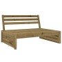 Gartensofa-Set 5-teilig aus imprägniertem Kiefernholz von , Gartensets - Ref: Foro24-3186640, Preis: 487,99 €, Rabatt: %