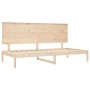 Solid pine wood sofa bed 90x200 cm by , Beds and slatted bases - Ref: Foro24-3108132, Price: 172,74 €, Discount: %