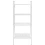 Estantería escalera 4 niveles metal blanco de vidaXL, Librerías y estanterías - Ref: Foro24-245973, Precio: 74,81 €, Descuent...