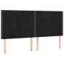 Box spring bed with black velvet mattress 160x200 cm by , Beds and slatted bases - Ref: Foro24-3132629, Price: 600,47 €, Disc...