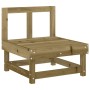 Garden furniture set 7 pieces impregnated pine wood by , Garden sets - Ref: Foro24-3186353, Price: 342,97 €, Discount: %