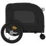 Pet Bicycle Trailer Iron Oxford Cloth Black by , pet strollers - Ref: Foro24-93856, Price: 99,74 €, Discount: %