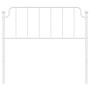 Cabecero de metal blanco 107 cm de , Cabeceros y pies de cama - Ref: Foro24-373966, Precio: 23,62 €, Descuento: %