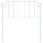 Cabecero de metal blanco 90 cm de , Cabeceros y pies de cama - Ref: Foro24-373964, Precio: 23,99 €, Descuento: %