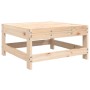 Solid pine wood garden stool by , Modular outdoor sofas - Ref: Foro24-825485, Price: 51,35 €, Discount: %