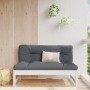 Zentrales Gartensofa aus massivem weißem Kiefernholz 120x80 cm von , Modulare Sofas für den Außenbereich - Ref: Foro24-825703...