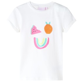 Ecru children's t-shirt 92 by , Kids T-shirts - Ref: Foro24-11379, Price: 9,99 €, Discount: %