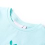 Camiseta infantil aguamarina claro 116 de , Camisetas para niños - Ref: Foro24-11391, Precio: 8,99 €, Descuento: %